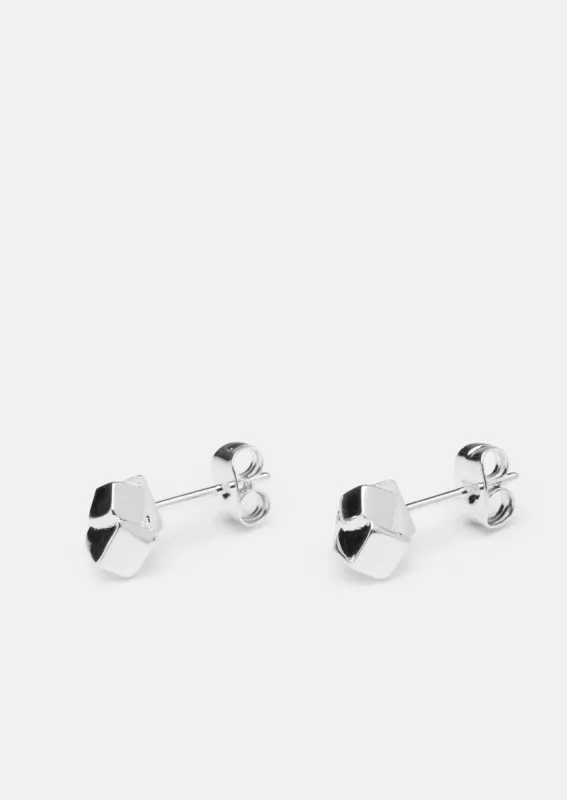 Morph Mini Earrings – Silver Plated made by Skultuna
