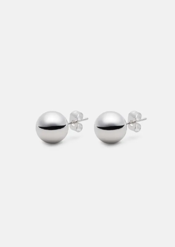 Ball Earrings - Silver Plated made by Skultuna