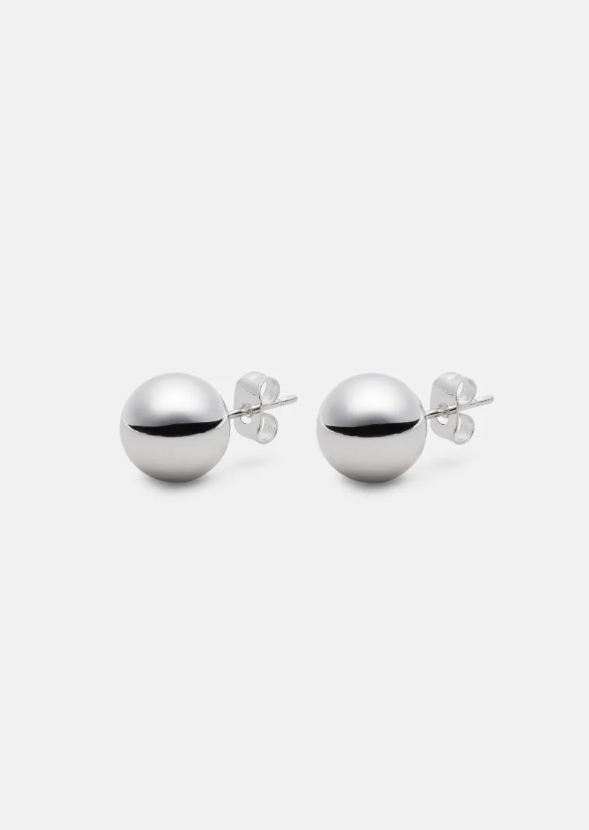 Ball Earrings - Silver Plated sold by Skultuna