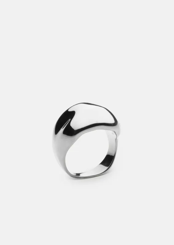 Chunky Ring - Silver Plated made by Skultuna
