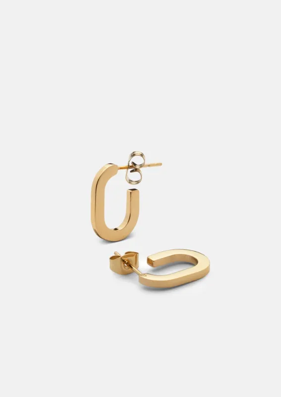 Glam Petit Earrings - Gold Plated made by Skultuna