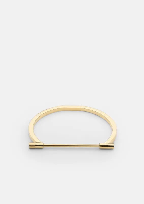 Omega Bangle - Gold Plated made by Skultuna