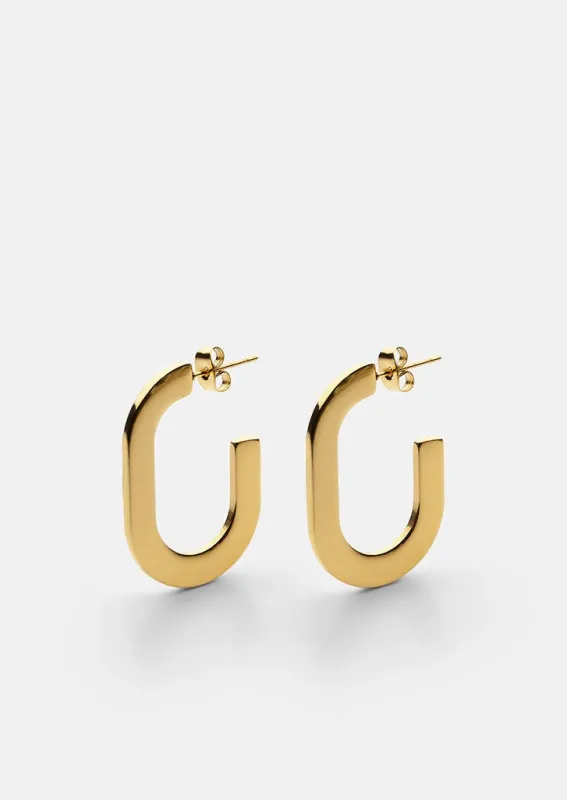Glam Earrings - Gold Plated made by Skultuna