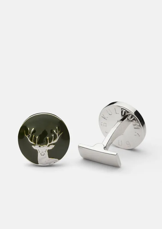 Hunter Manschettknappar - Deer made by Skultuna