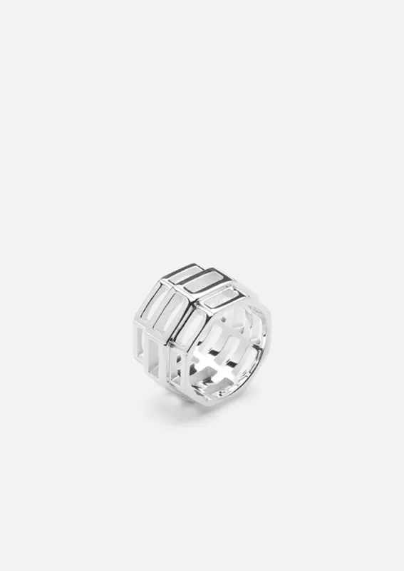 Relier Ring - Silver Plated made by Skultuna