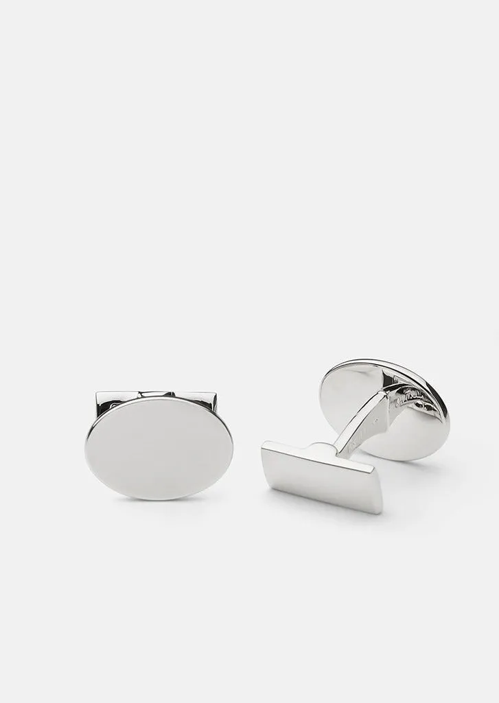Black Tie Manschettknappar - Oval sold by Skultuna