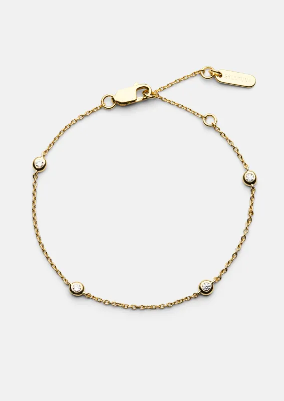 Aurora Bracelet - Gold Vermeil made by Skultuna