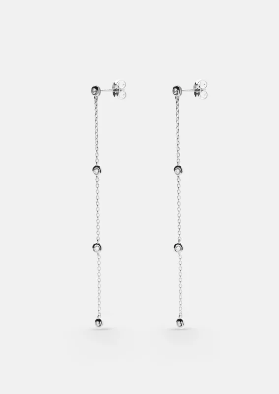 Aurora Earrings - Sterling Silver made by Skultuna
