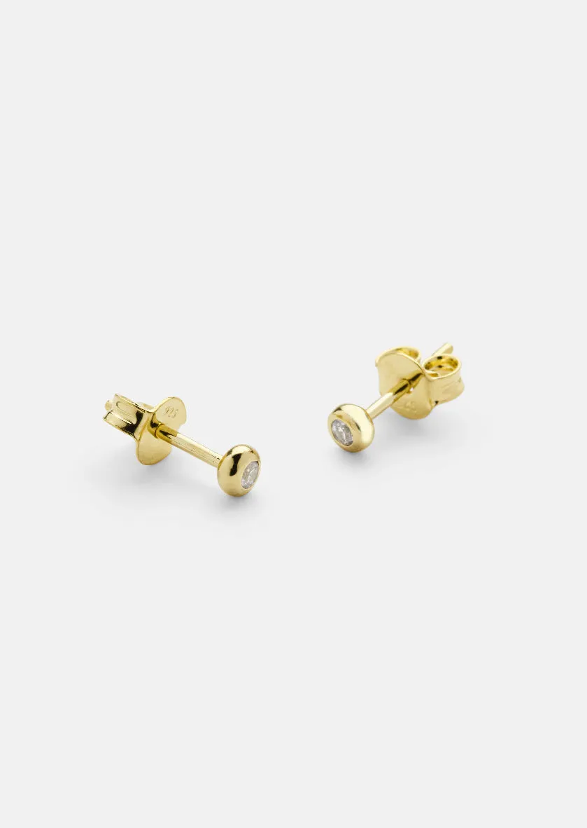 Aurora Studs - Gold Vermeil sold by Skultuna product image thumbnail 4