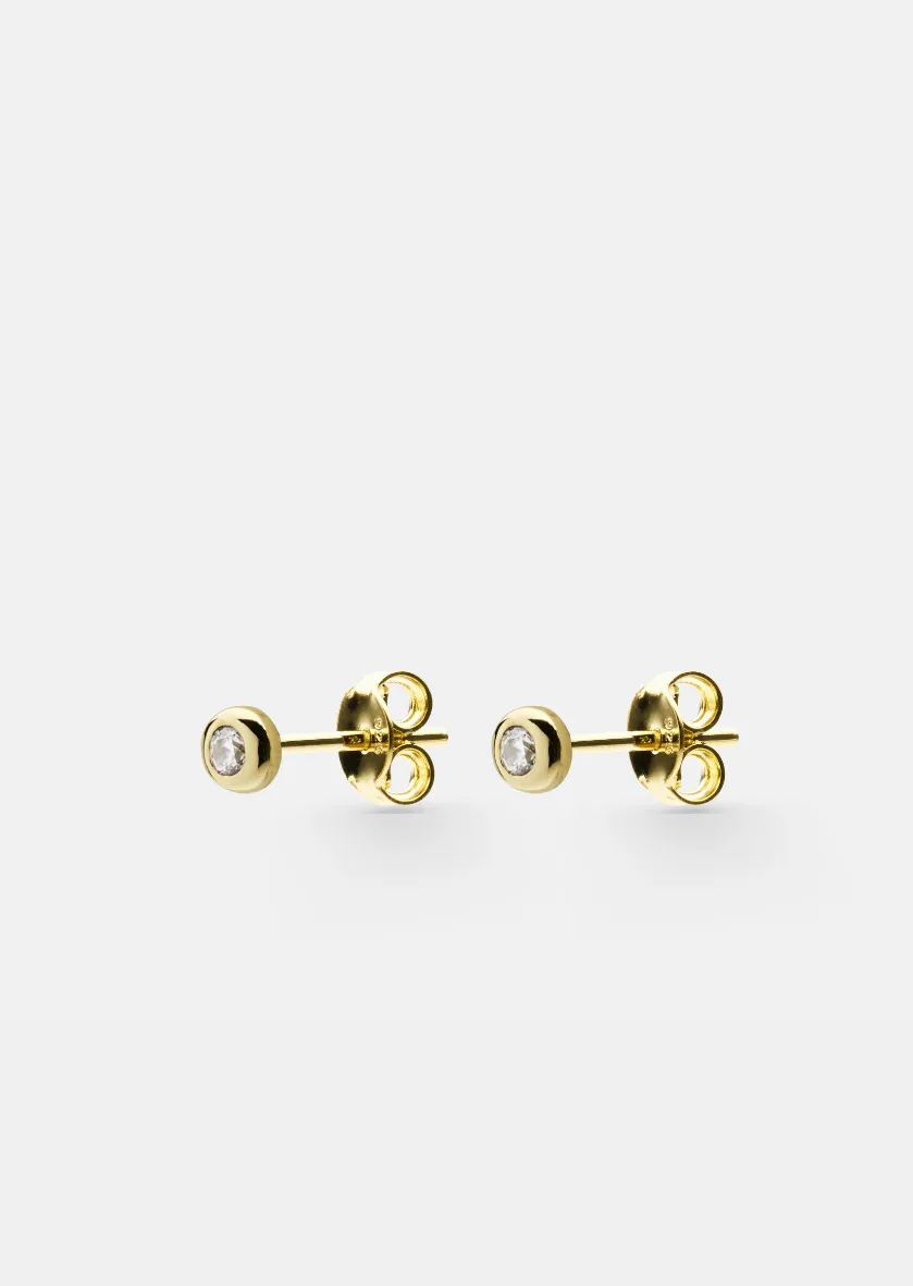 Aurora Studs - Gold Vermeil sold by Skultuna product image thumbnail 3