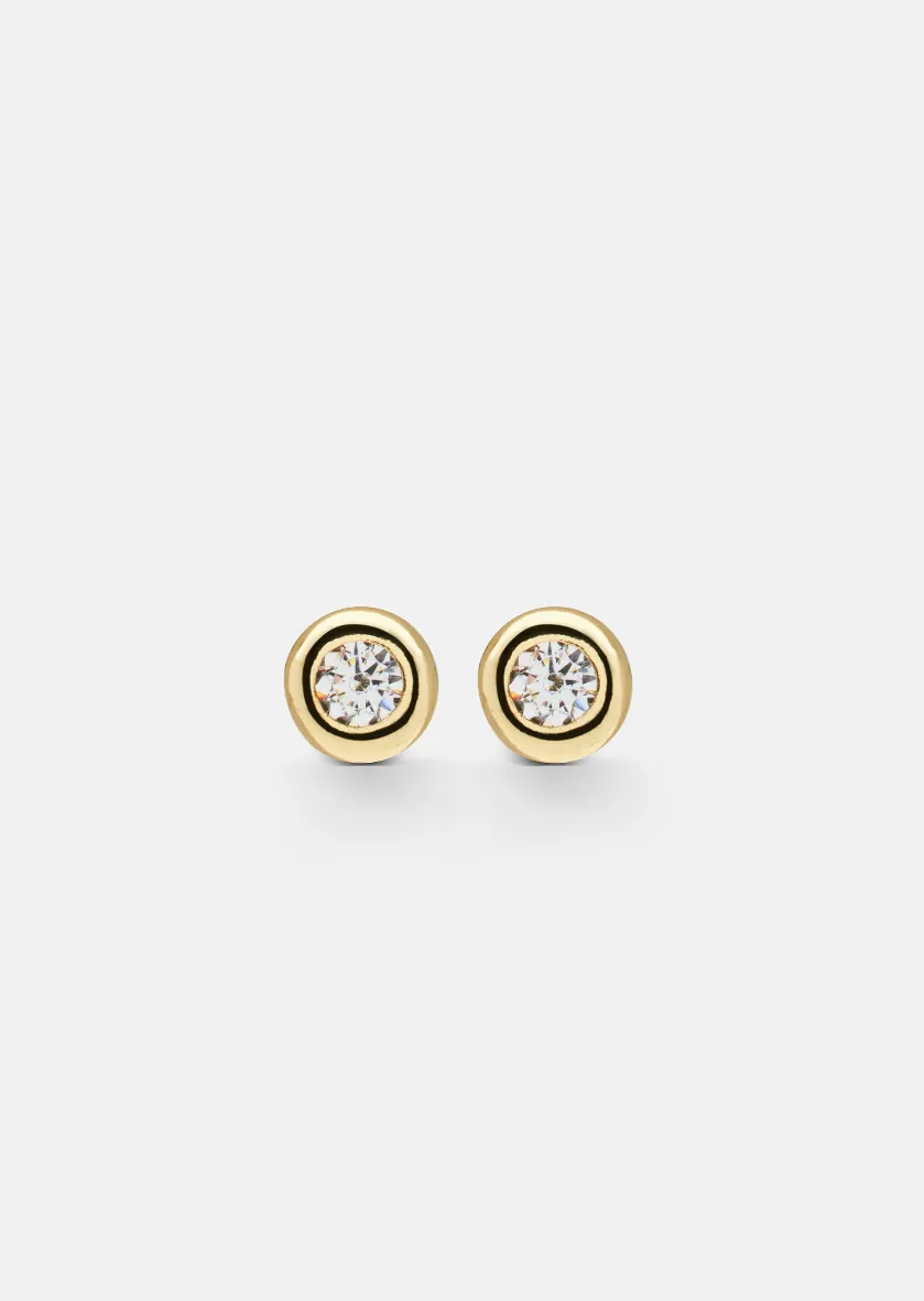Aurora Studs - Gold Vermeil sold by Skultuna