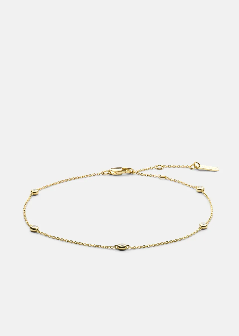 Aurora Anklet - Gold Vermeil sold by Skultuna product image thumbnail 3