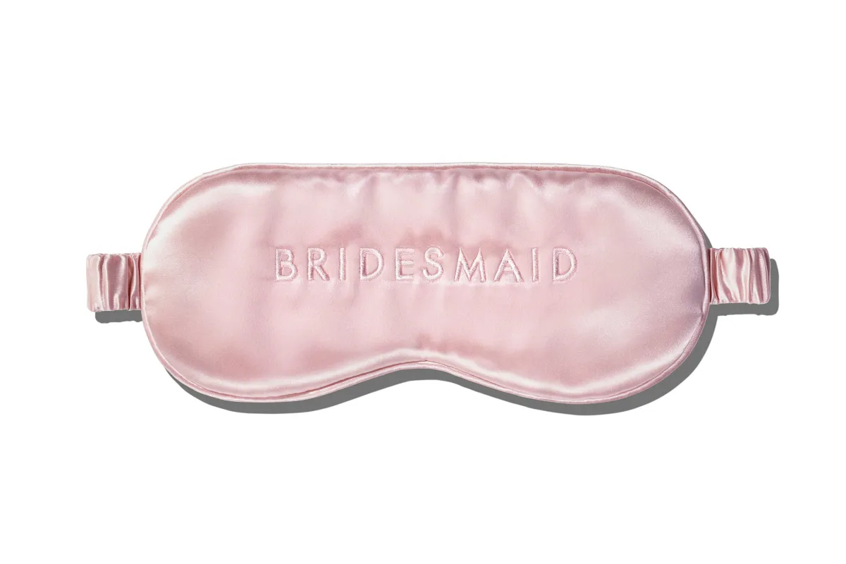 sleep mask - bridesmaid sold by slip