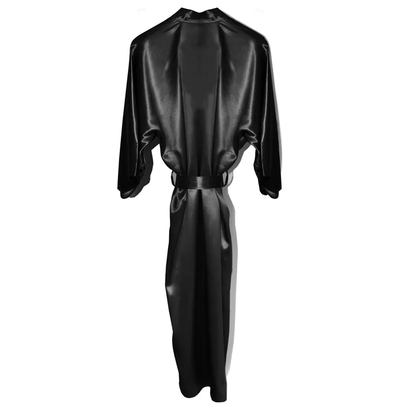 Black Long Robe sold by slip product image thumbnail 2