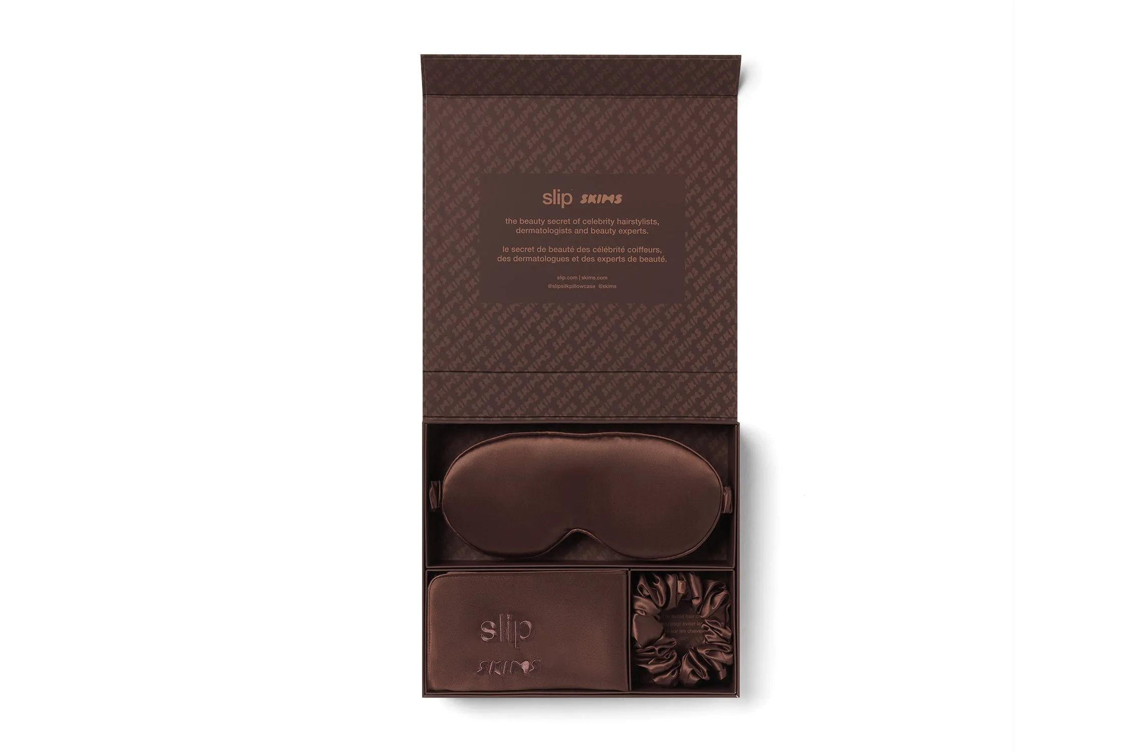 Slip x Skims Signature Gift Set - Cocoa sold by slip product image thumbnail 2