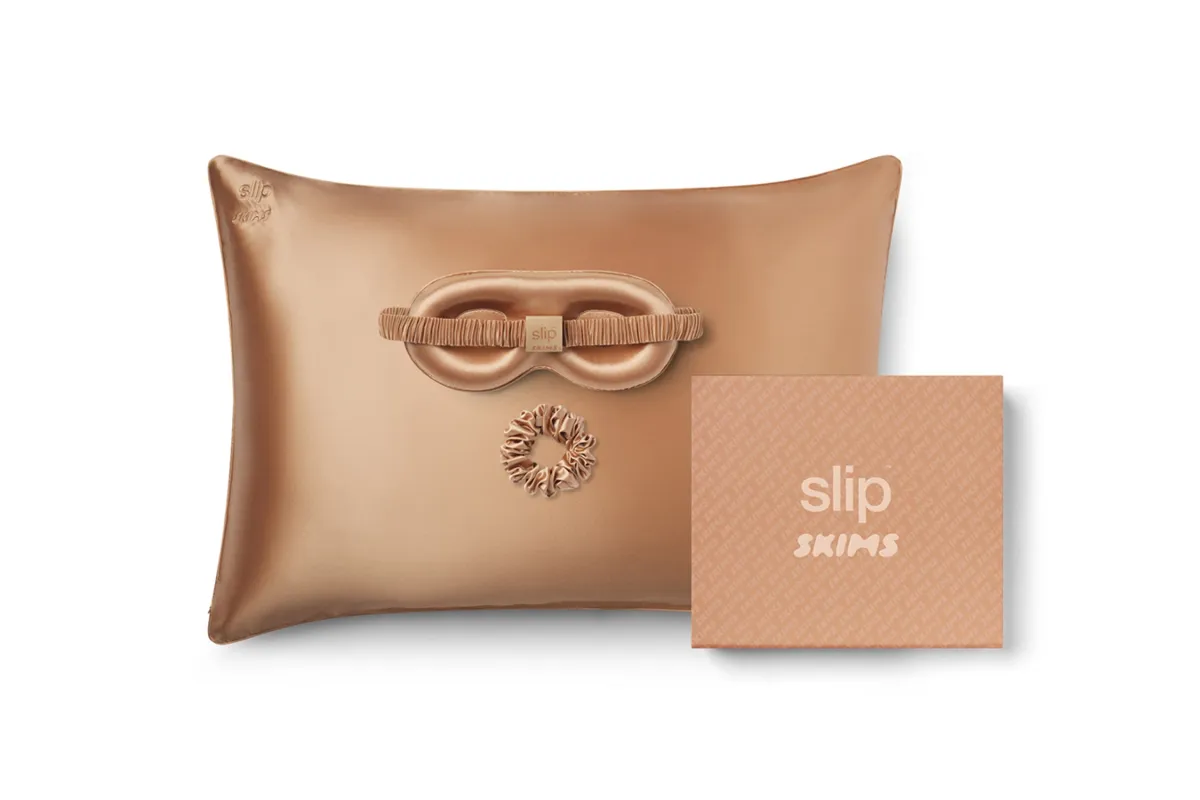 Slip x Skims Signature Gift Set - Clay sold by slip