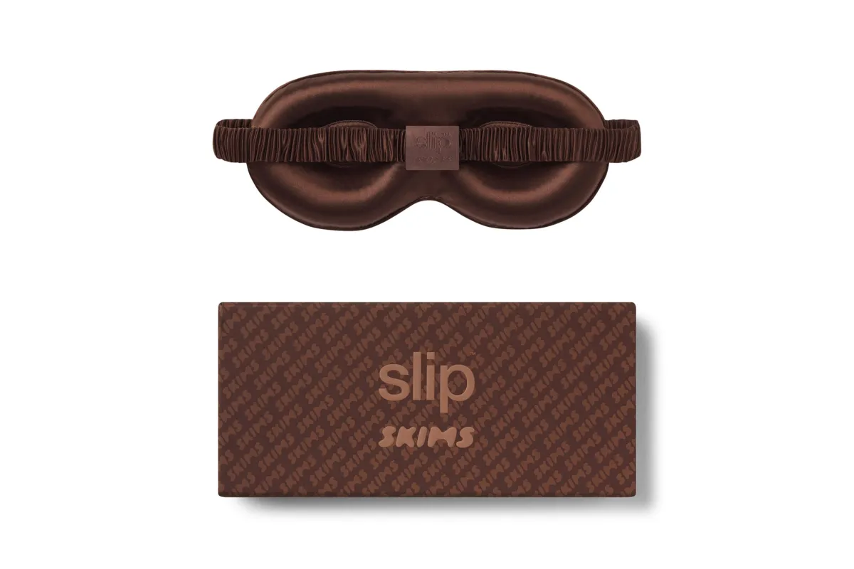 Slip x Skims Contour Sleep Mask - Cocoa sold by slip