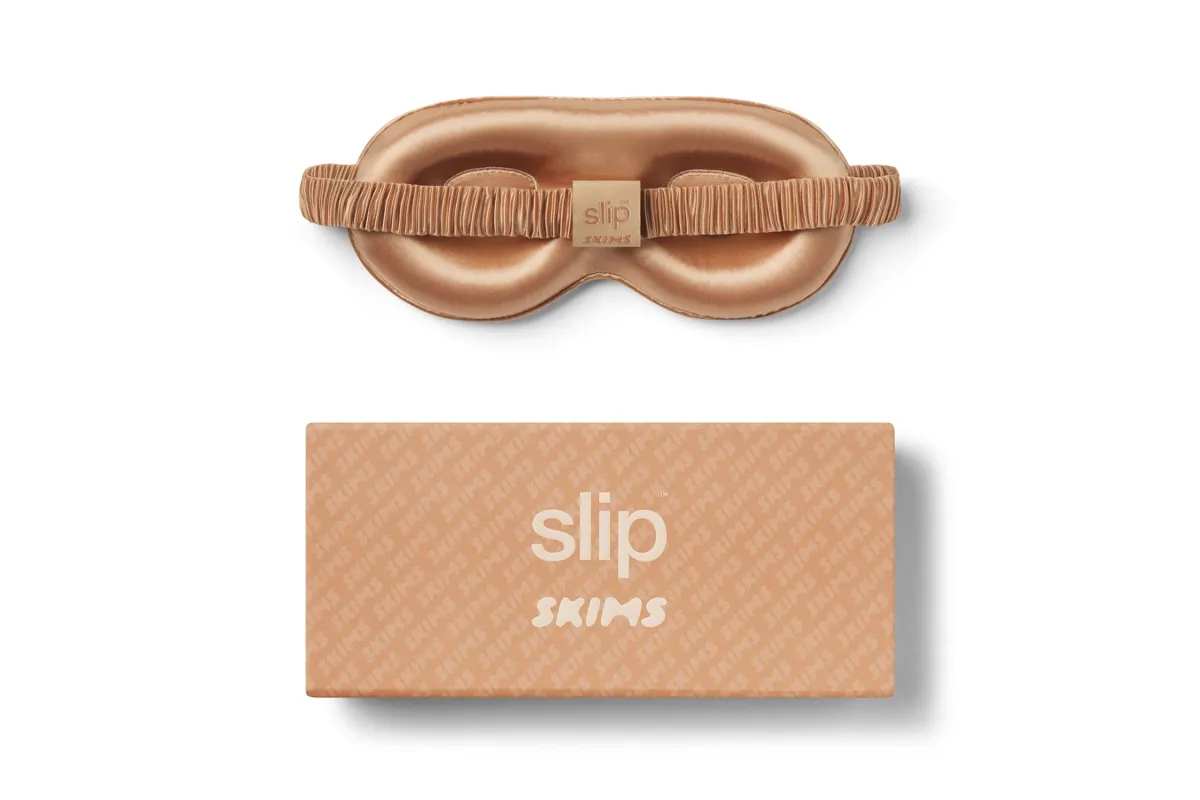Slip x Skims Contour Sleep Mask - Clay sold by slip