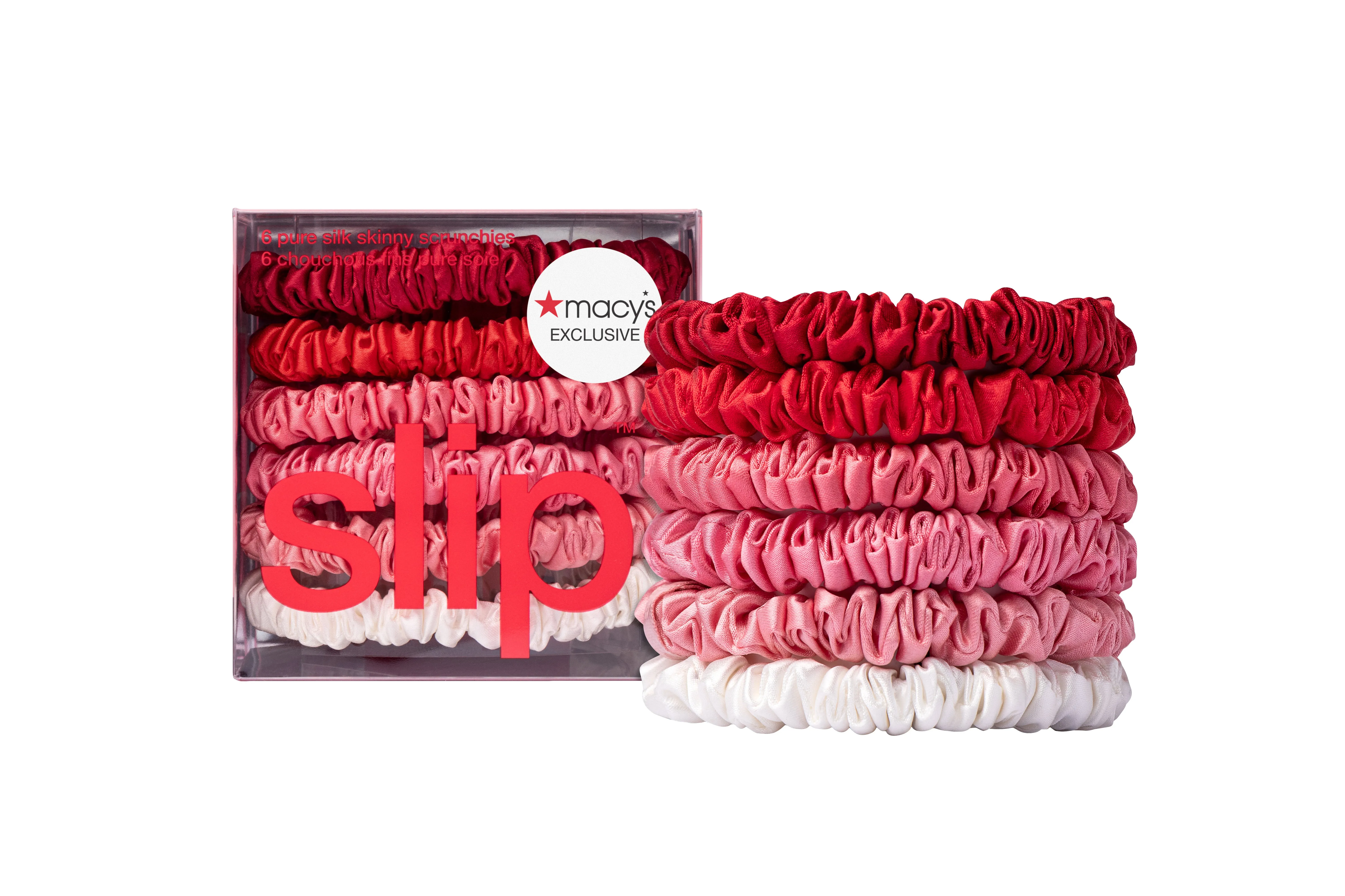 Strawberry Sundae Skinny Scrunchies sold by slip