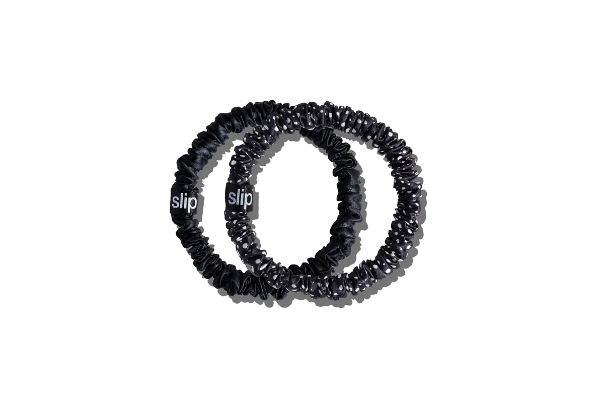 After Dark Duo Skinny Scrunchies sold by slip