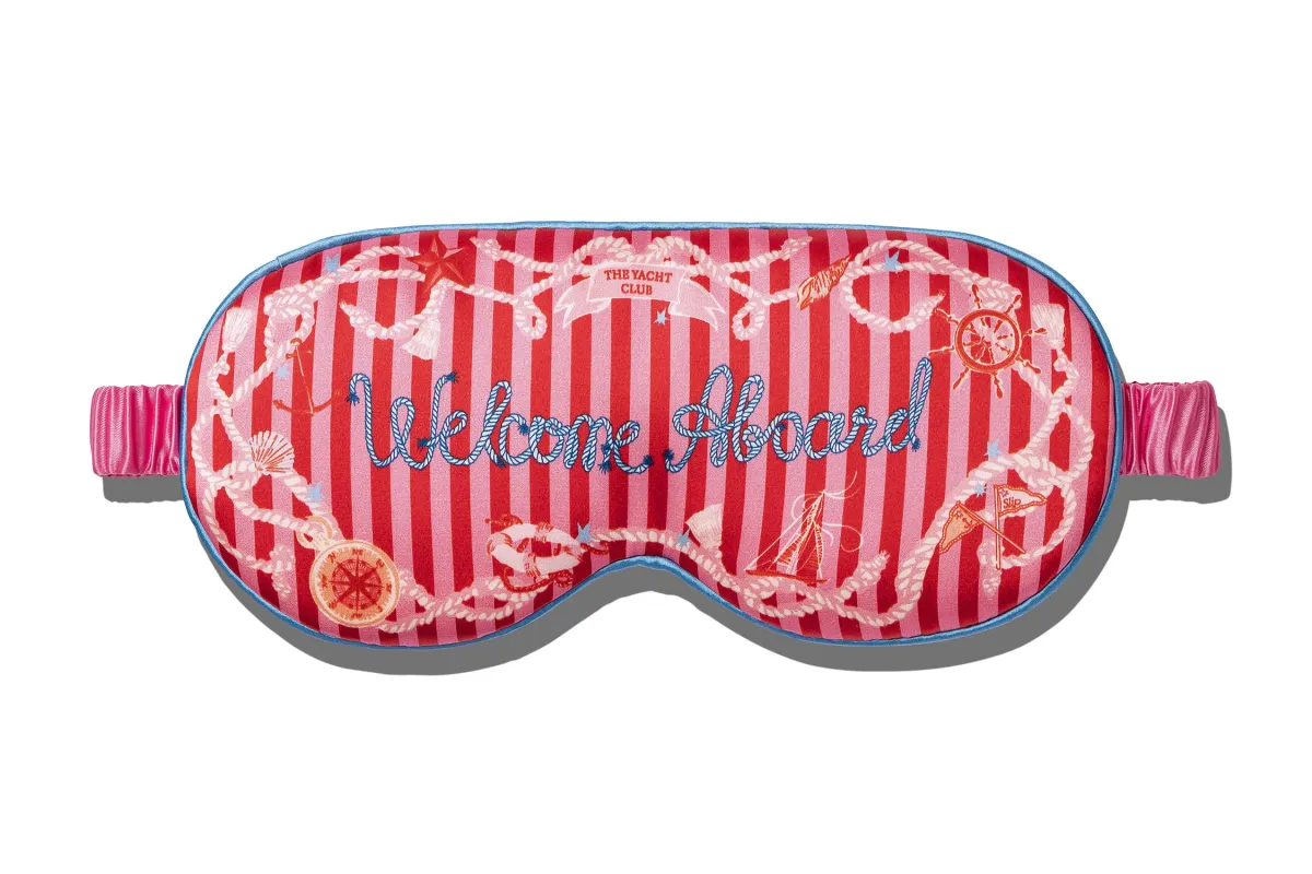 Welcome Aboard Contour Sleep Mask sold by slip