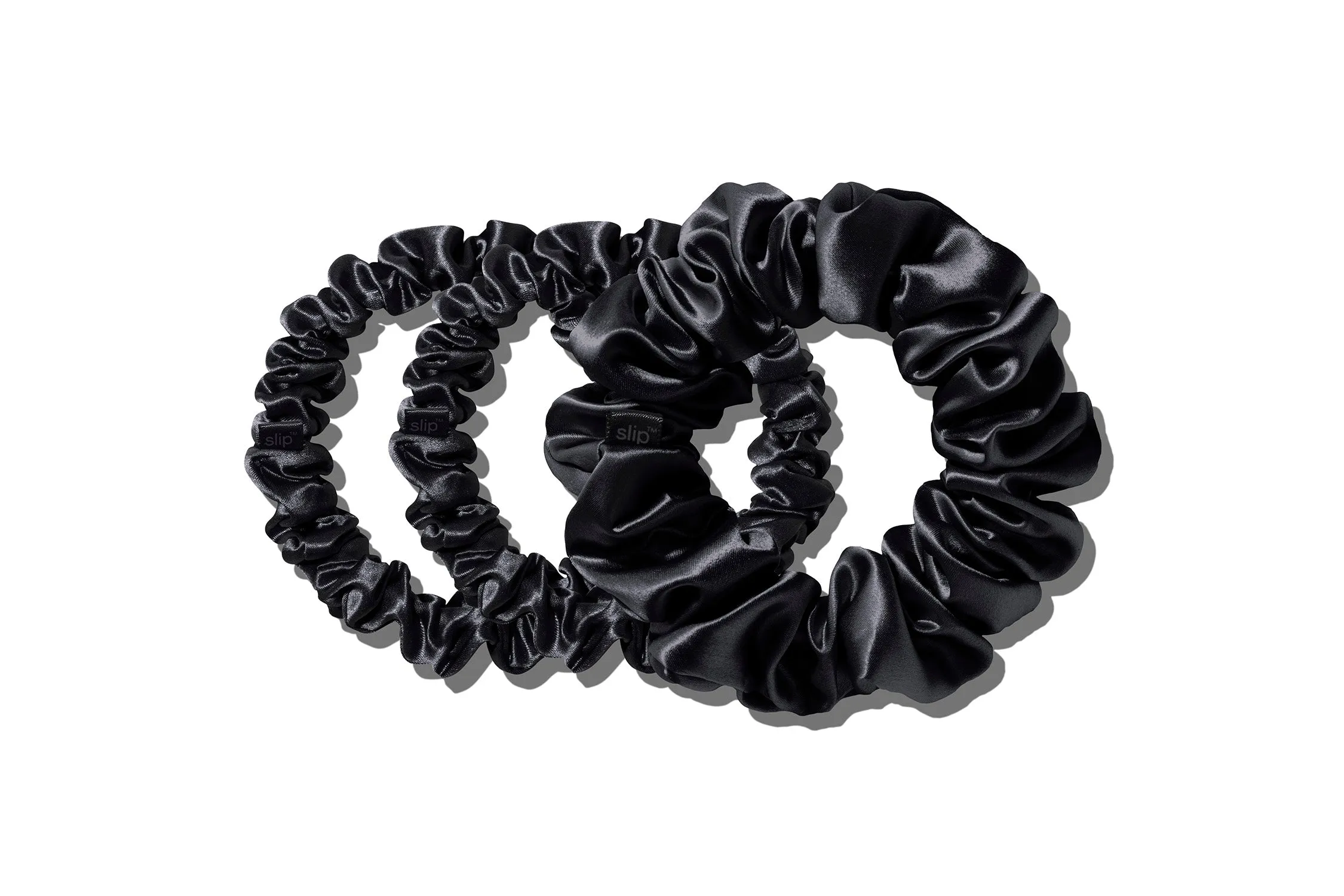 Back to Basics Black Midi/Large Scrunchie Set sold by slip product image thumbnail 2