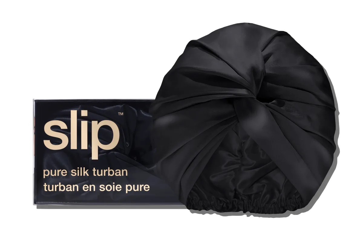 Black Turban made by slip