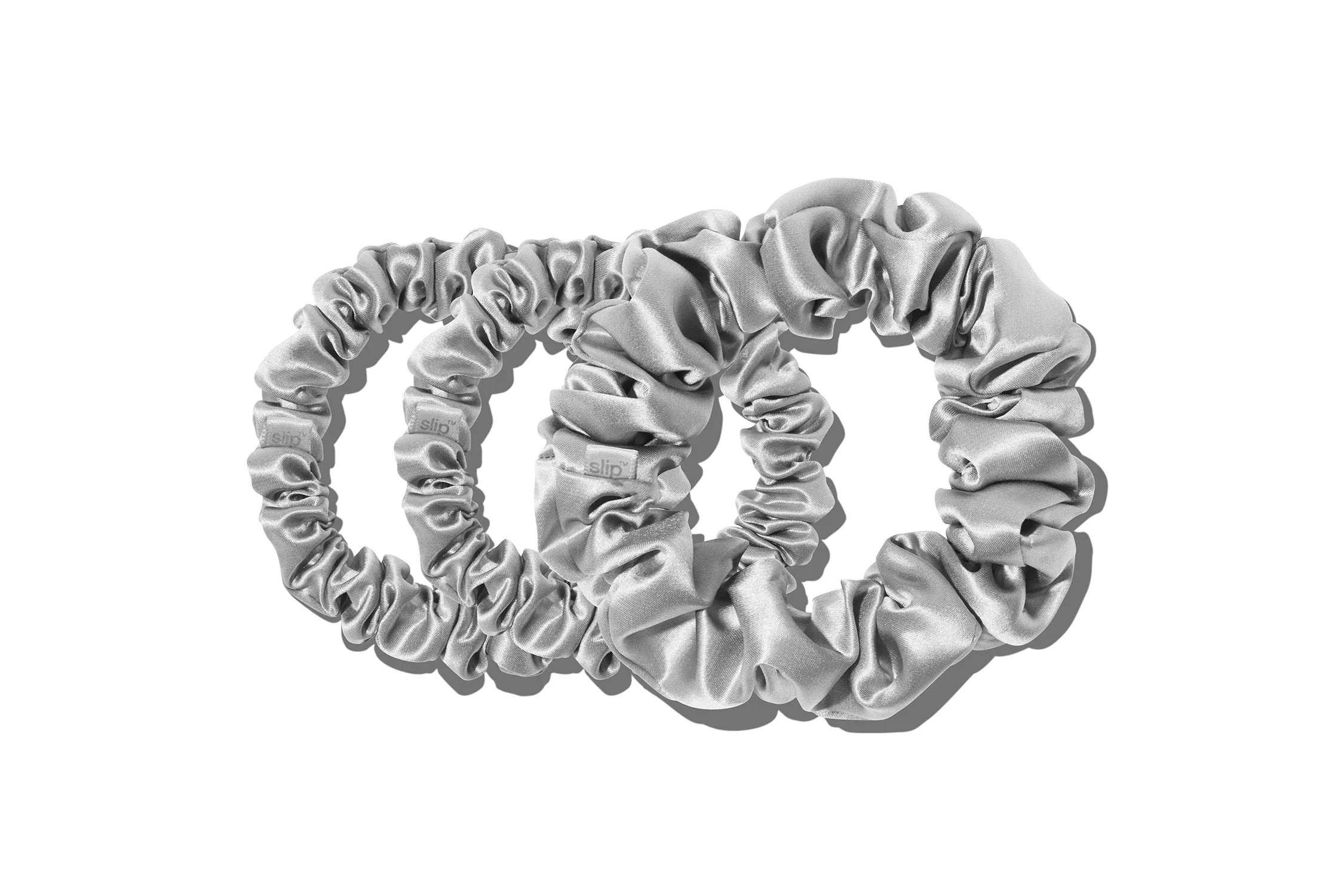 Back to Basics Silver Midi/Large Scrunchie Set sold by slip product image thumbnail 2