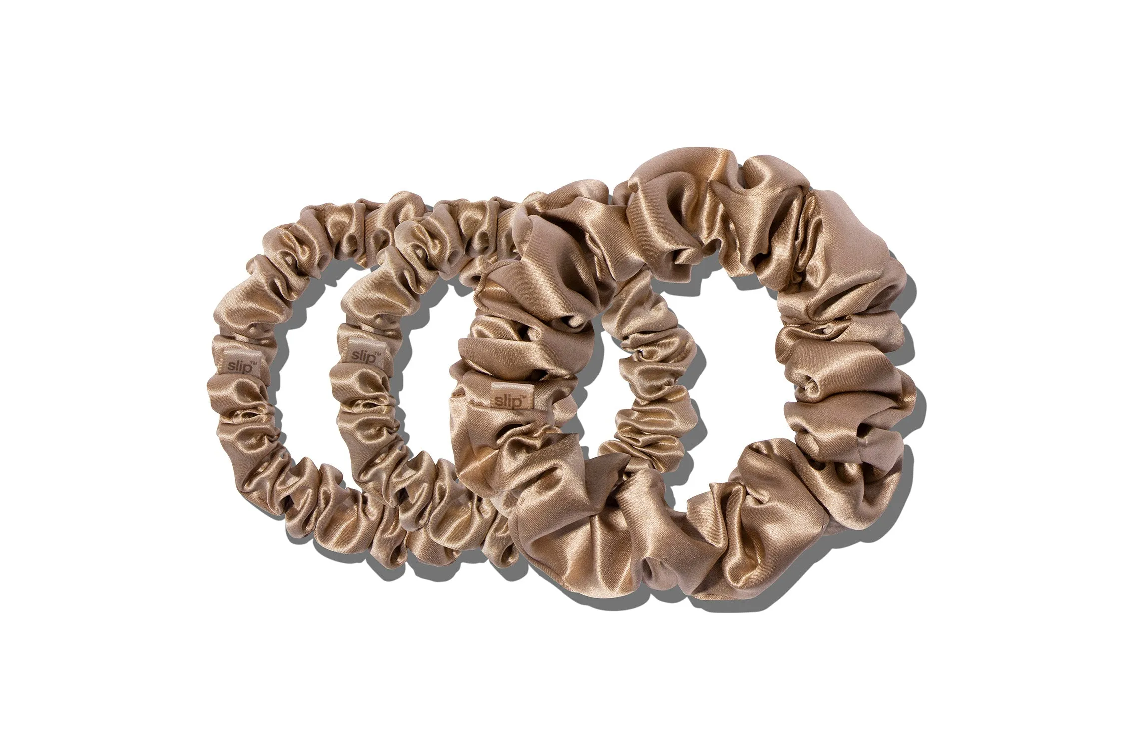 Back to Basics Light Brown Midi/Large Scrunchie Set sold by slip product image thumbnail 2