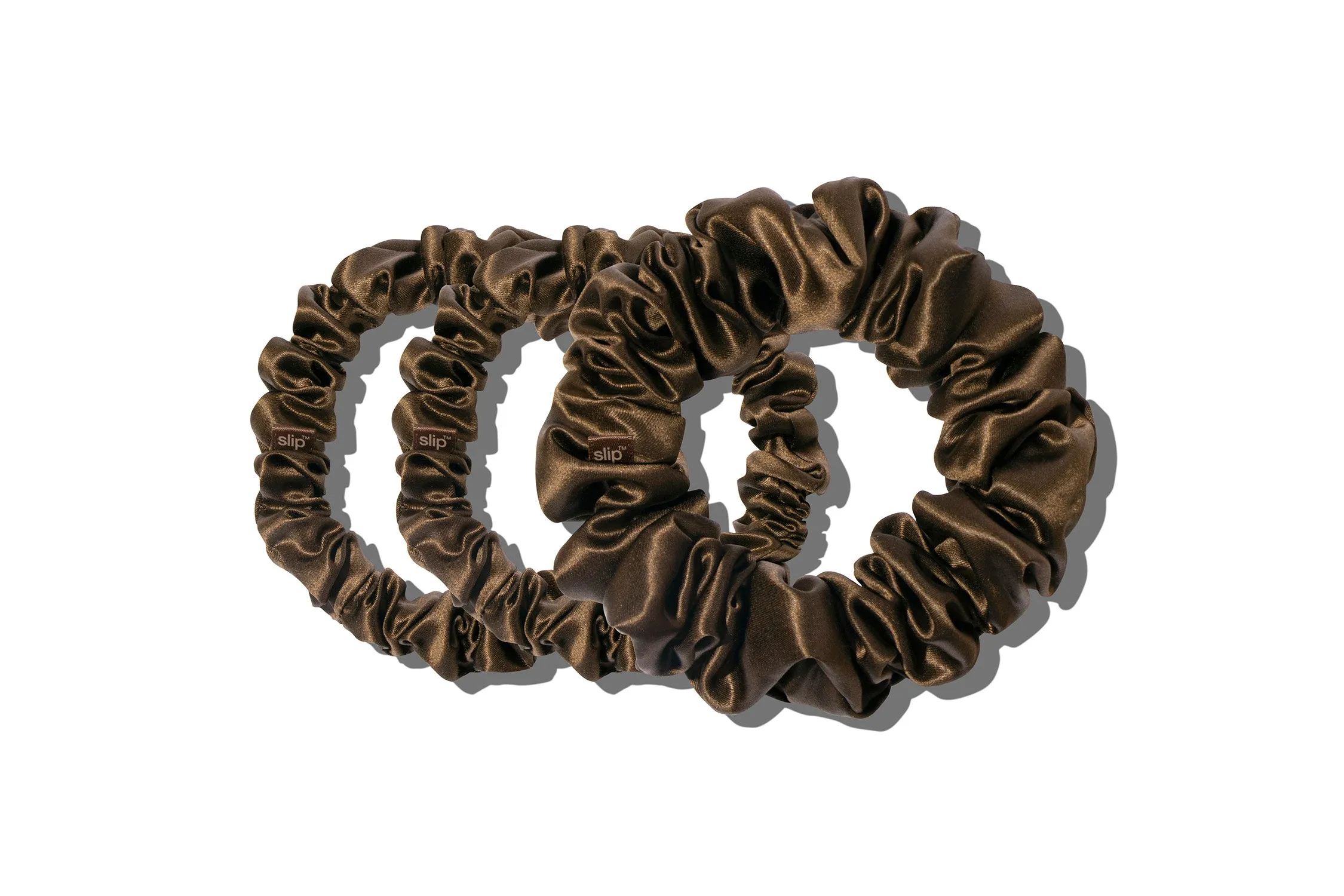 Back to Basics Dark Brown Midi/Large Scrunchie Set sold by slip product image thumbnail 2