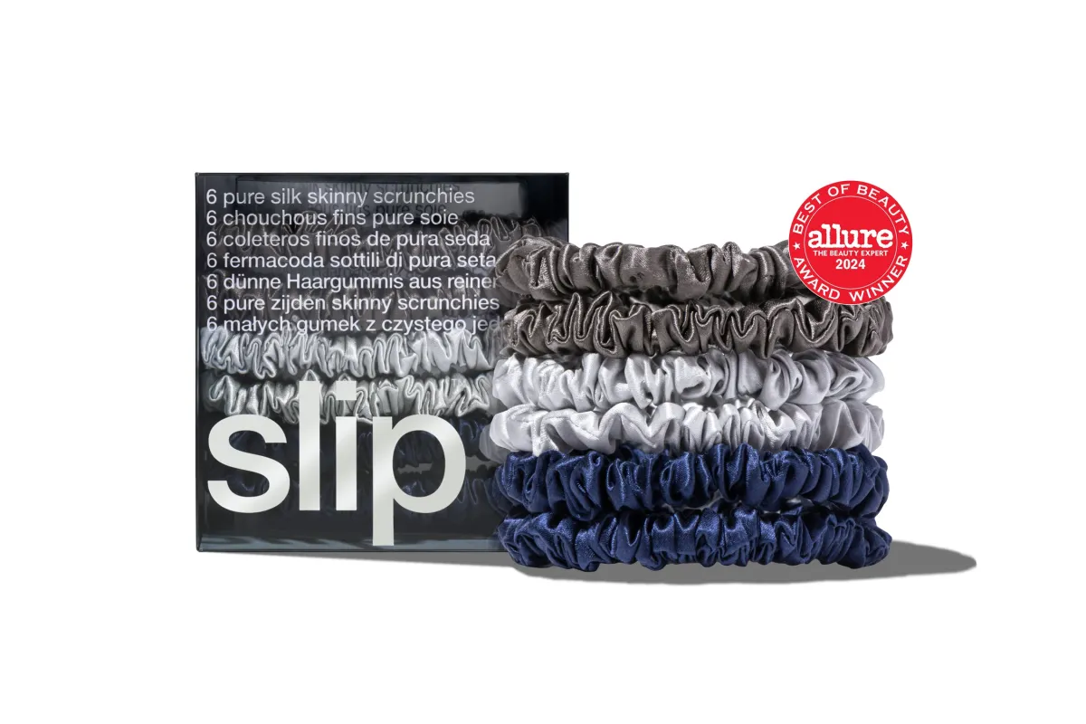Midnight Skinny Scrunchies sold by slip