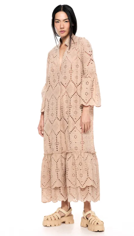 Exclusive Eyelet Trumpet Dress sold by Smythe