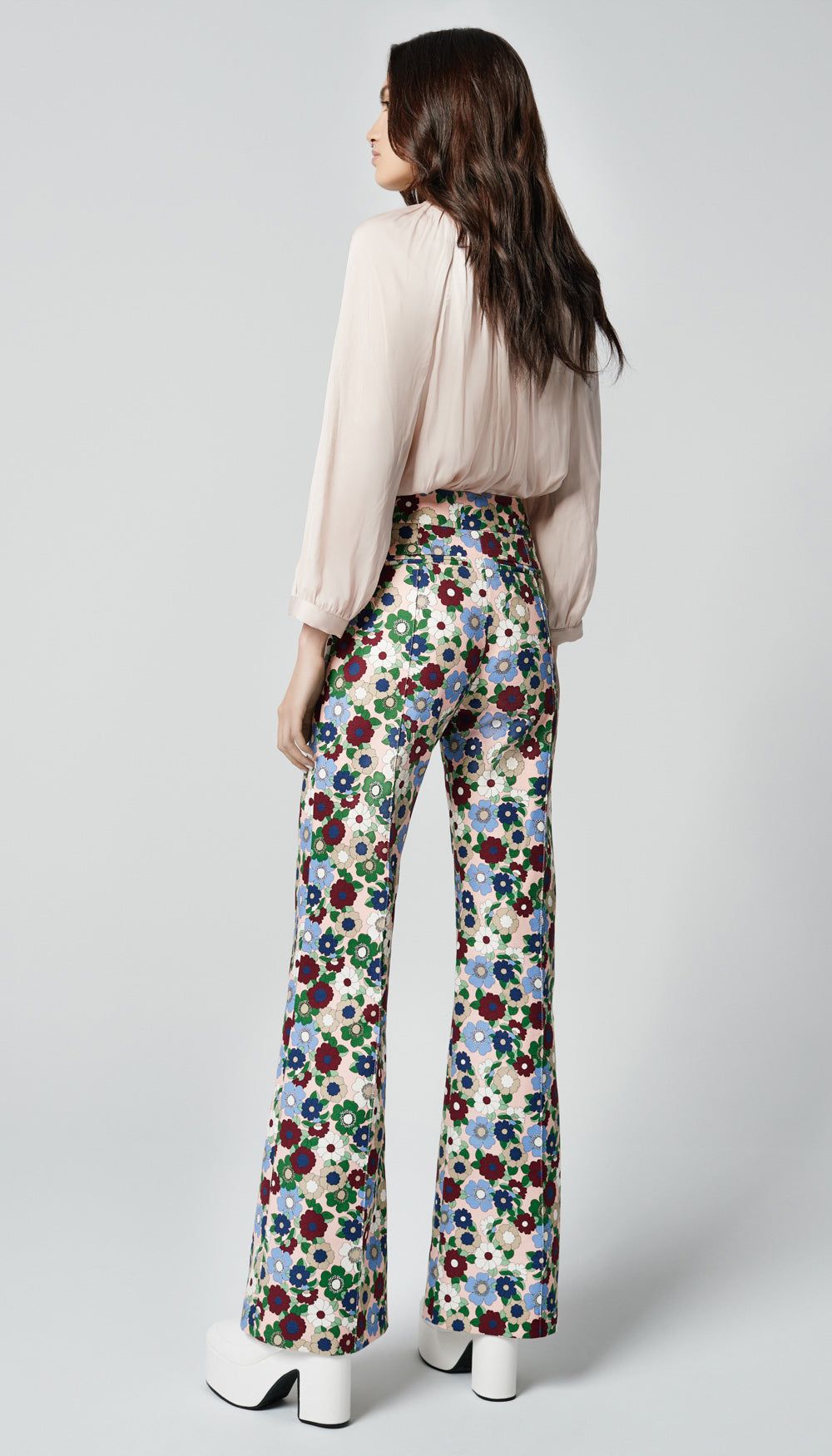 Wide Leg Pintuck Trouser sold by Smythe product image thumbnail 2