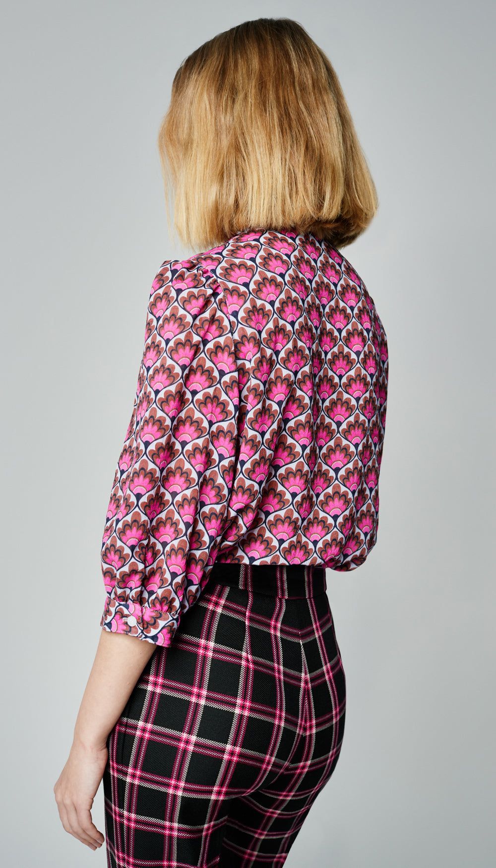 Shirred Pocket Blouse sold by Smythe product image thumbnail 2