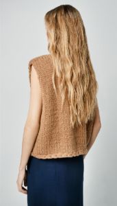 Handknit Sleeveless Turtleneck sold by Smythe