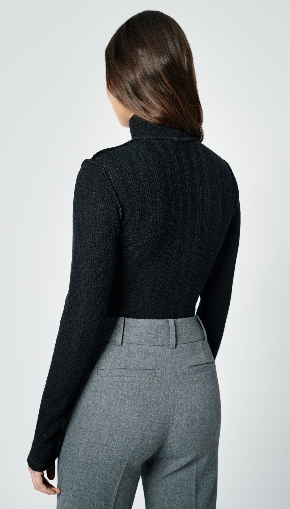 Pointelle Knit Turtleneck sold by Smythe product image thumbnail 3