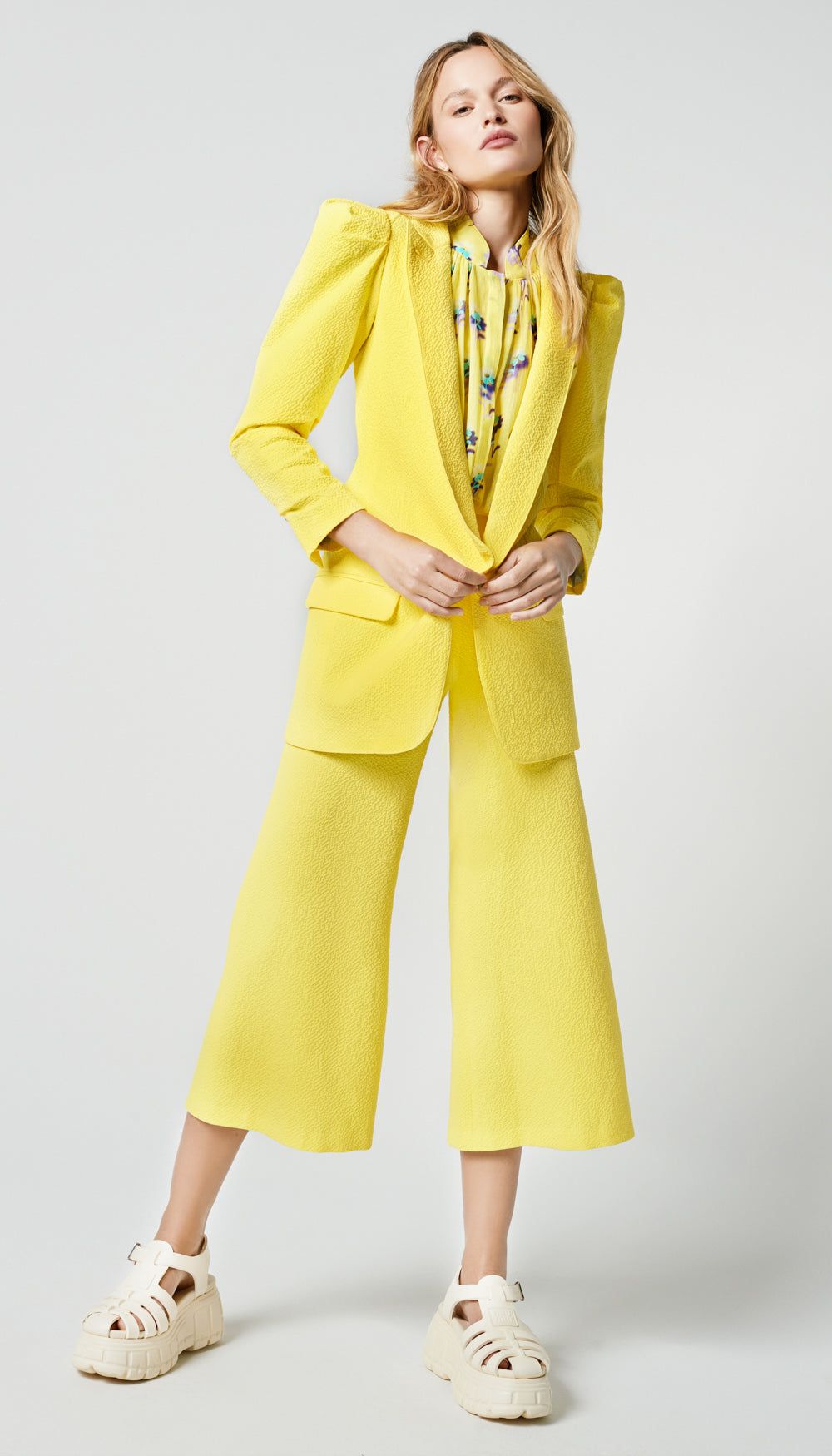Scrunch Slv Longline Blazer sold by Smythe product image thumbnail 2