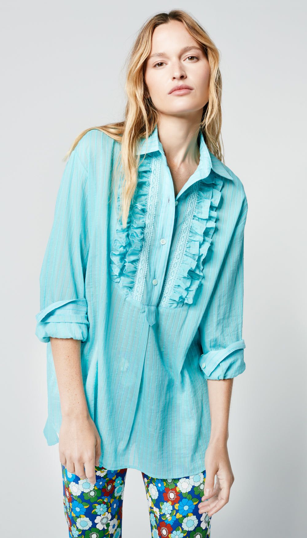 Oversized Tuxedo Shirt sold by Smythe