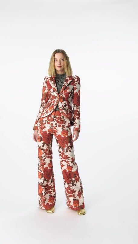 Wide Leg Pintuck Trouser sold by Smythe product image thumbnail 4