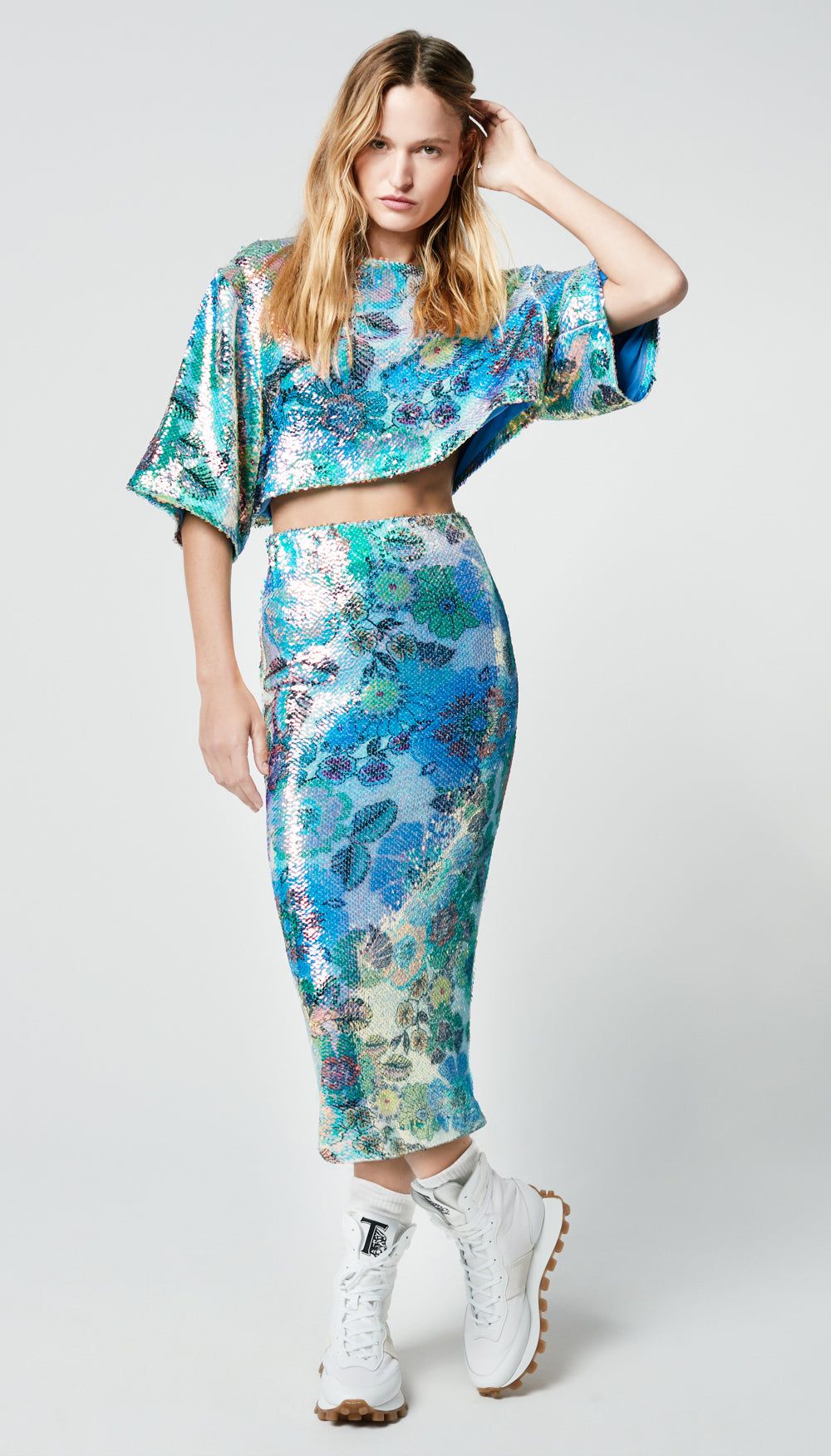 Pull On Sequin Skirt sold by Smythe product image thumbnail 2