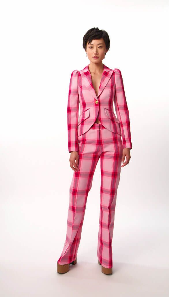 Pouf Sleeve One Button Blazer sold by Smythe product image thumbnail 4