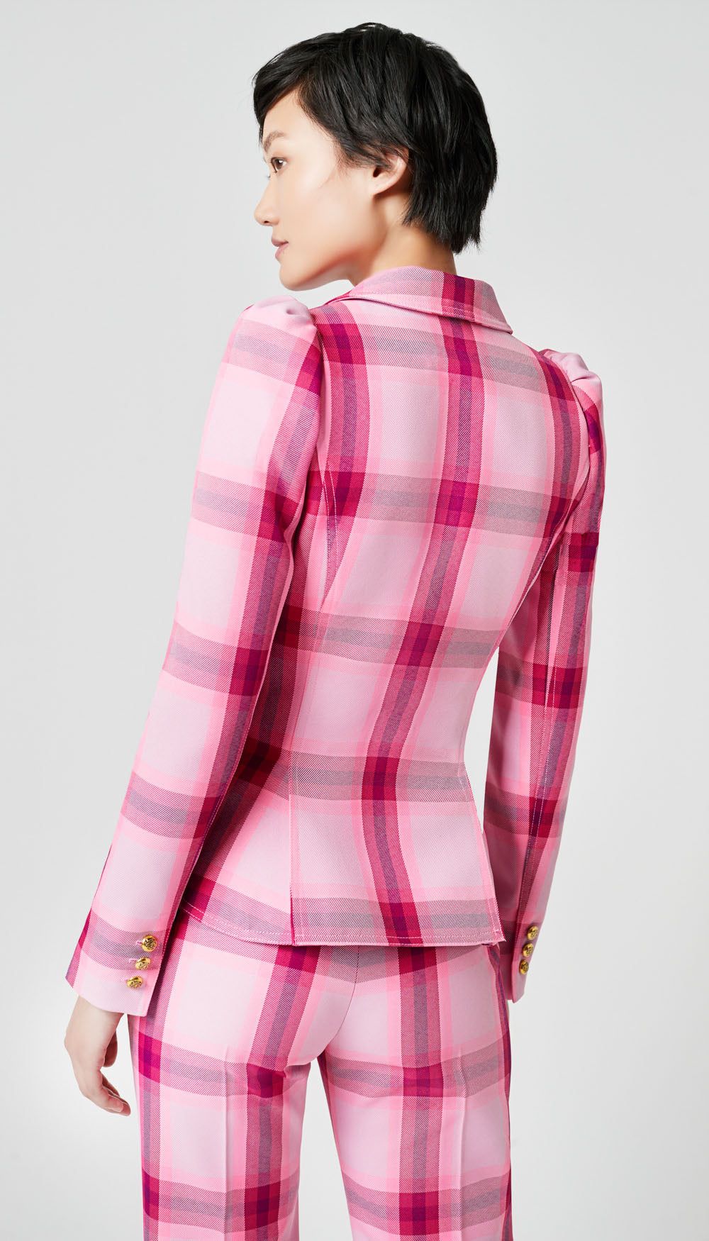 Pouf Sleeve One Button Blazer sold by Smythe product image thumbnail 3