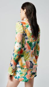 Exclusive Pouf Sleeve One Button Blazer sold by Smythe