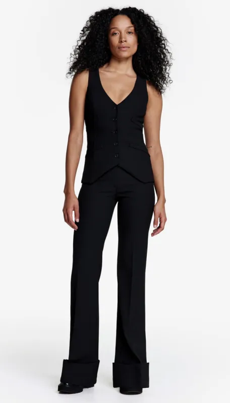 Wide Leg Cuffed Trouser sold by Smythe