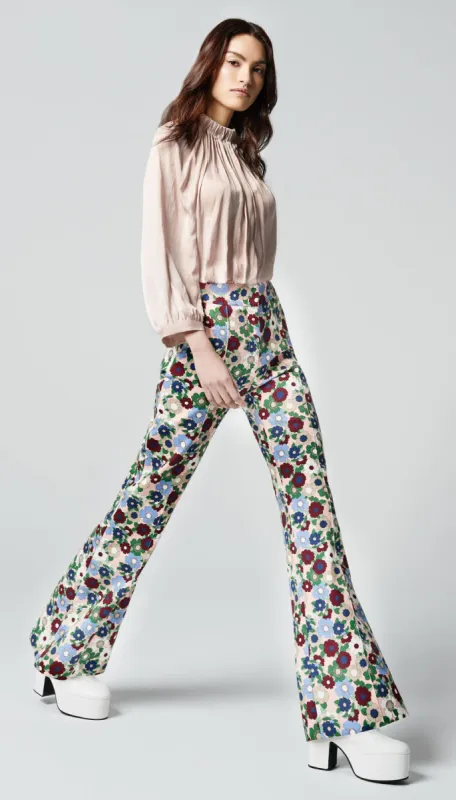 Wide Leg Pintuck Trouser sold by Smythe