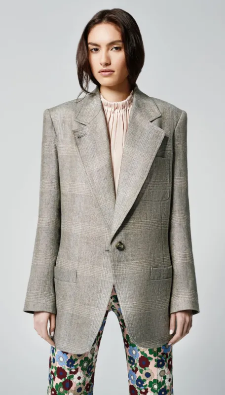 Oversized Notched Lapel Blazer sold by Smythe