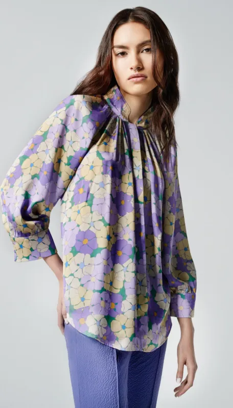 Gathered Blouse sold by Smythe