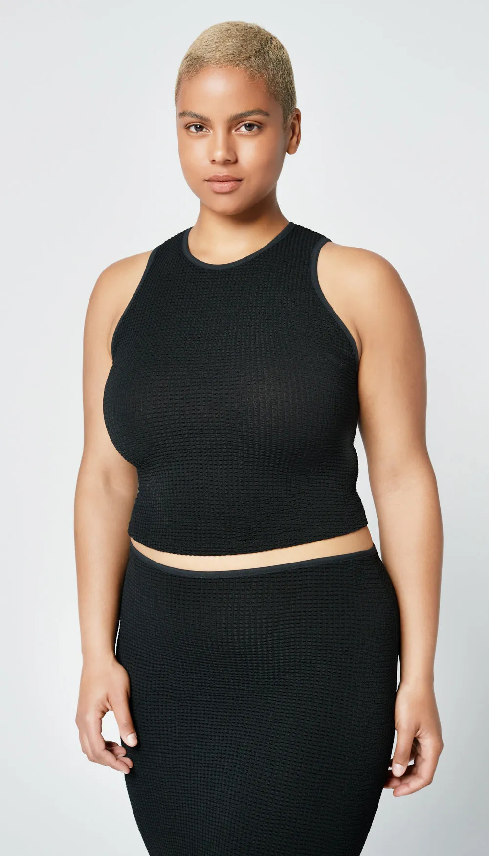 Muscle Rib Tank sold by Smythe