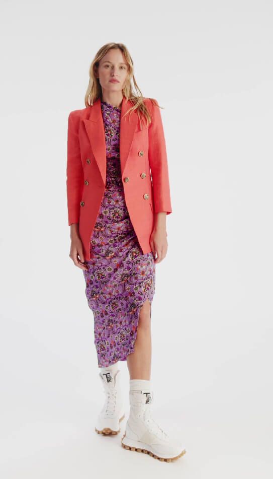 Cropped Slv Pagoda Blazer sold by Smythe product image thumbnail 3