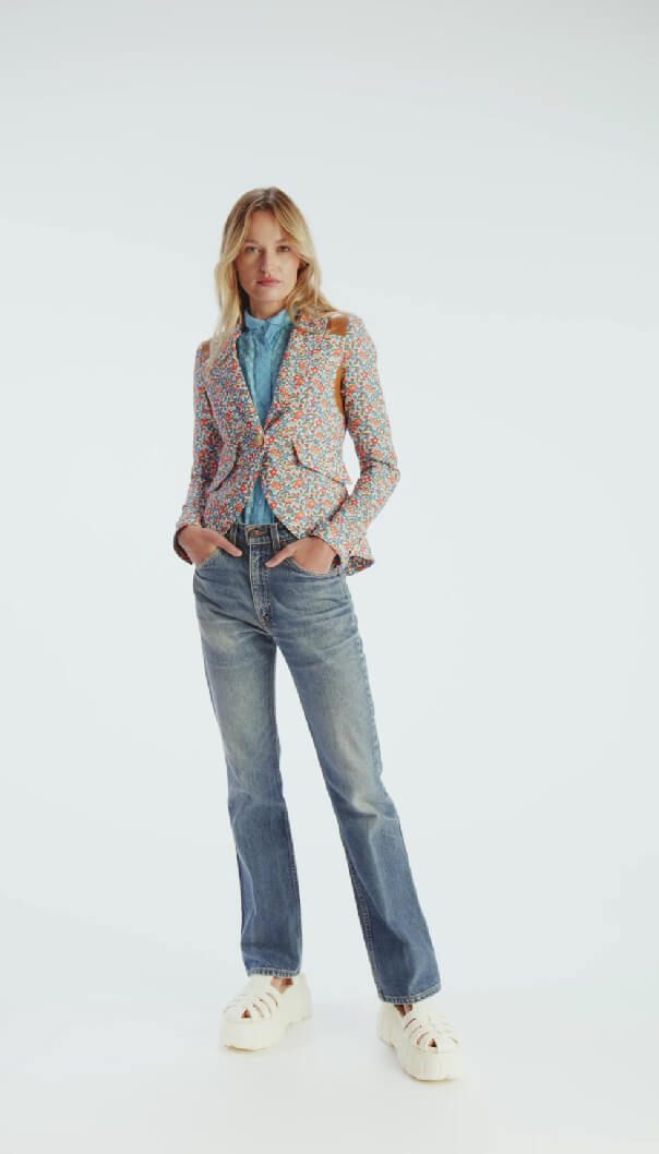 Rifle Patch One Button Blazer sold by Smythe product image thumbnail 4